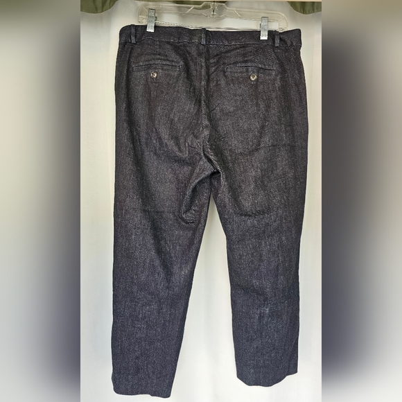 Banana Republic • Denim Trousers • Size 14 • 93% Cotton Blend - Picture 6 of 8